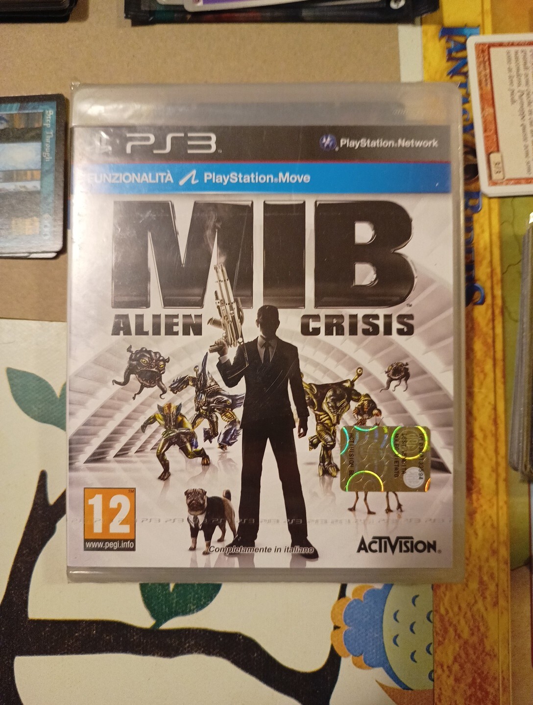 MIB ALIEN CRISIS PS3 ACTIVISION MAN IN BLACK PLAYSTATION 3 NUOVO E SIGILLATO