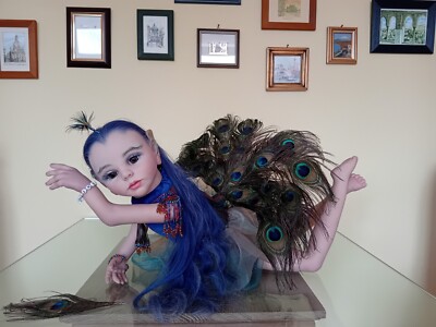 Reborn Elf Venrea Olga Tschenskaja, Echthaar, Prototyp 2/1000 ltd. Unikat
