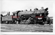 25B857 RP 1940s AT&SF SANTA FE RAILROAD 2-10-2 LOCO #911