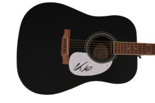 CHRIS LANE SIGNED AUTOGRAPH FULL SIZE GIBSON EPIPHONE ACOUSTIC GUITAR - JSA COA