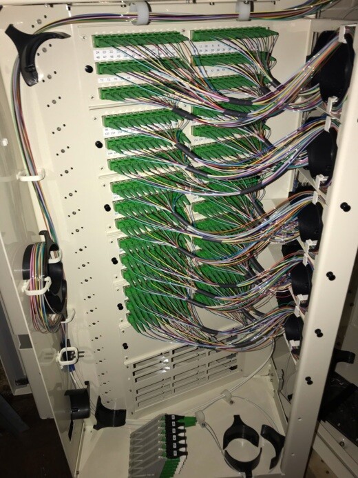 Fiber Optics Commscope Cabinet FD3MN360J00M0ME0B indoor cabinets