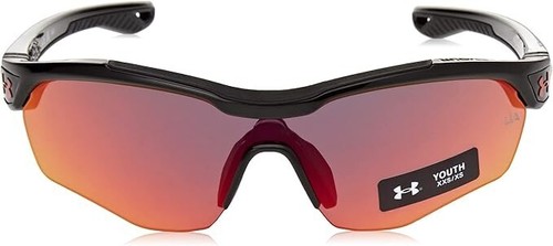 UNDER ARMOUR 70 $ Sport-Sonnenbrille Playmaker YARD JR. schwarz-rot Infrarot Muli - Bild 3 von 6