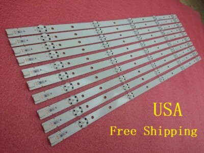 New kit 10pcs LED strips for Vizio E60-E3(not for E60-C3)SVG600A30 SVG600A25