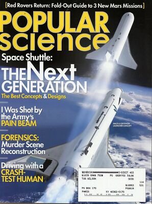 Popular Science Magazine May 2003 Space Shuttle: The Next Generation