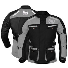 Men's Motorcycle Motorbike Jacket Waterproof Textile CE Armoured Reflectors