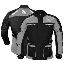 Men's Motorcycle Motorbike Jacket Waterproof Textile CE Armoured Reflectors