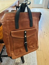 Rustic Large Leather Boho Backpack Shoulder Distressed Laptop Bag