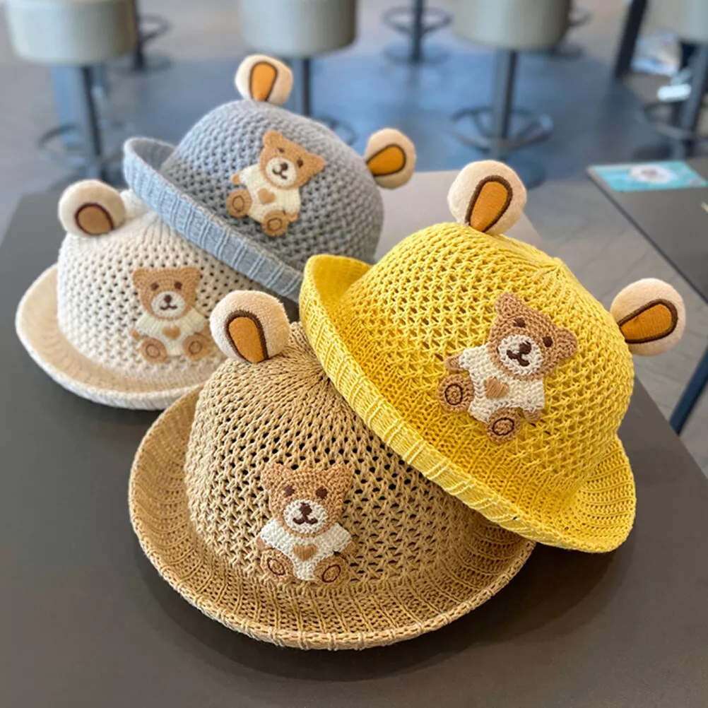 Childrens straw on sale hats cheap