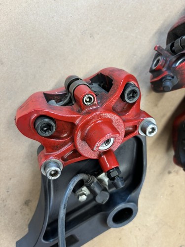 12-14 KAWASAKI NINJA ZX14R OEM RIGHT LEFT FRONT BRAKE CALIPER SET PAIR #0197 - Picture 3 of 12