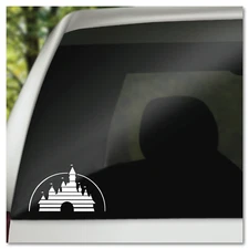 6" Disney Park Movie Castle Vinyl Decal Sticker