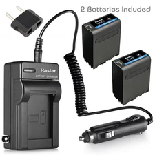Kastar Battery AC Charger for Sony NP-F990PRO CN-126 CN-160 LED Video Light