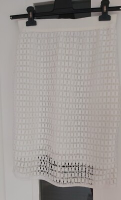 Apriori Rock mit Futter Cr. 36 Neu, Farbe : Weiß , 57 cm lang