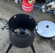 Gas utschak 3mm stahl 8-22 L Ø36-50cm Каз...
