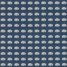 Brigham Young University BYU BLUE NCAA Scrapbook Paper 12x12" Sports Solution