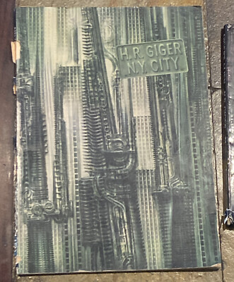 H.R. Giger's Alien Movie Design Hardcover Book Morpheus 1989