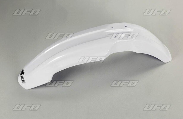 Garde-boue avant UFO blanc Yamaha YZ 250 en polymère injecté durable