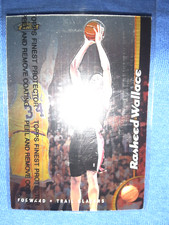 1998-99 Topps Finest #188 Rasheed Wallace Portland Trail Blazers WITH SHAQ MVP