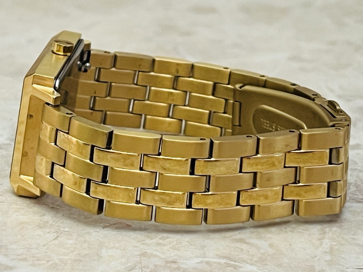 MVTM Signature Square Bracelet Gold Color Women