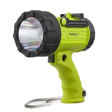Rechargeable Spotlight Flashlight with 2000,000 High Lumen LED, IP67 Waterpro...