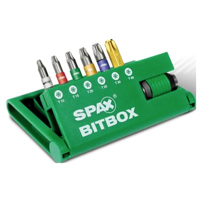 SPAX  4000007899019 Bit-Set 7teilig T-STAR plus inkl. Bithalter