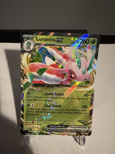Pokémon- Lurantis Ex - Pitch Black 004/084 