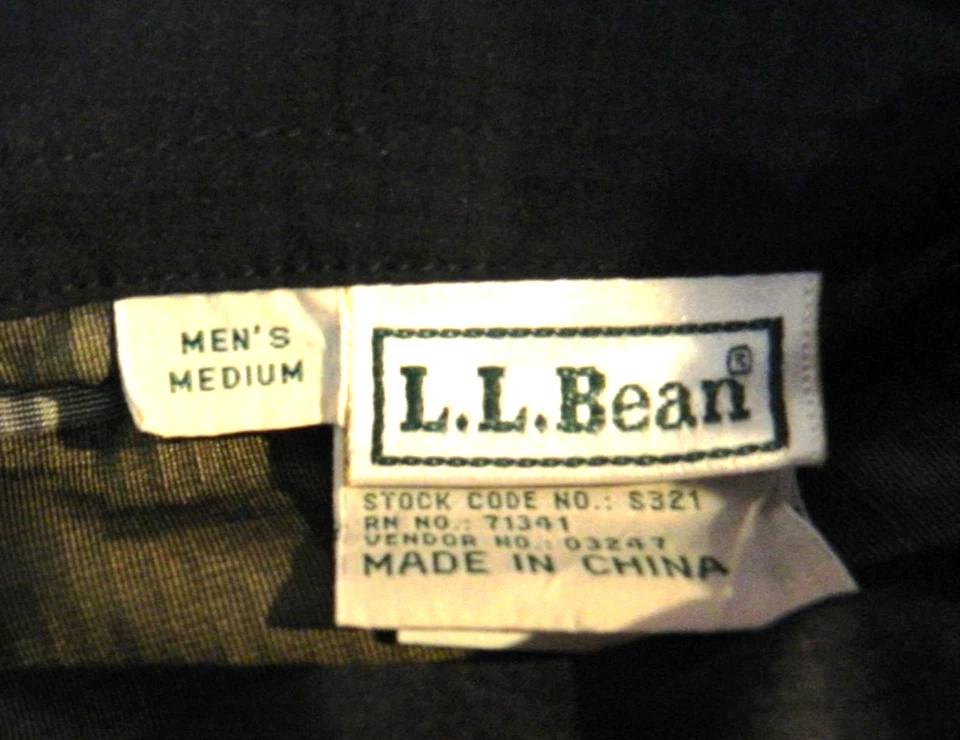 LL Bean Gore-Tex Babero Nieve Esquí Pantalones Para Hombre Medianos Negros Impermeables Usados en Excelente Condición LN Foto 2 de 4