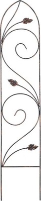 Arcadia Garden Products TR04 Autumn Leaf Trellis, 4' x 10'', Bronze