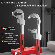 Universal Sink Wrench Faucet Installation Multi Function Plumbing Tool