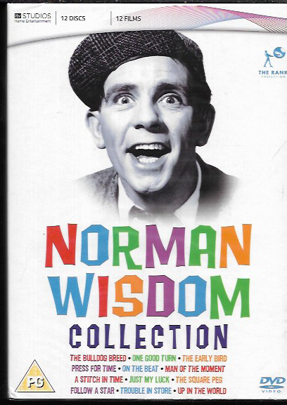 NORMAN WISDOM COLLECTION GENUINE R2 DVD BOXSET 12 CLASSIC FILMS NEW/SEALED