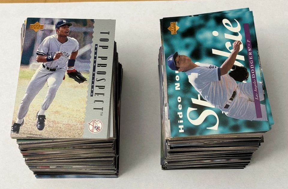 Juego completo de béisbol 1995 Upper Deck #1-450 ⚾ Jeter, A-Rod, Nomar, Mariano Foto 2 de 4