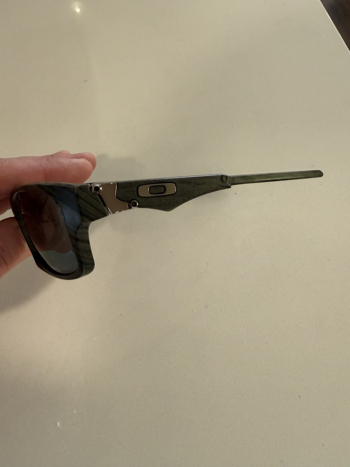 Vintage Oakley Jupiter Squared Patterned Sunglass… - image 2