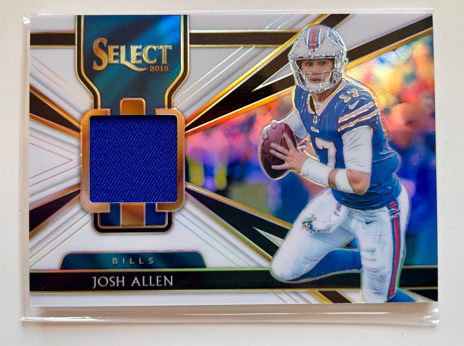 2018 Panini Select Prizm Josh Allen Rookie Jersey Patch Card #9 /149 RC SP