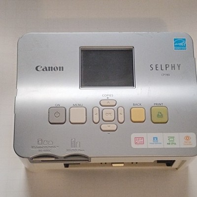 Canon SELPHY CP780 Dye Sublimation Color Digital Photo Printer NO CORDS UNTESTED