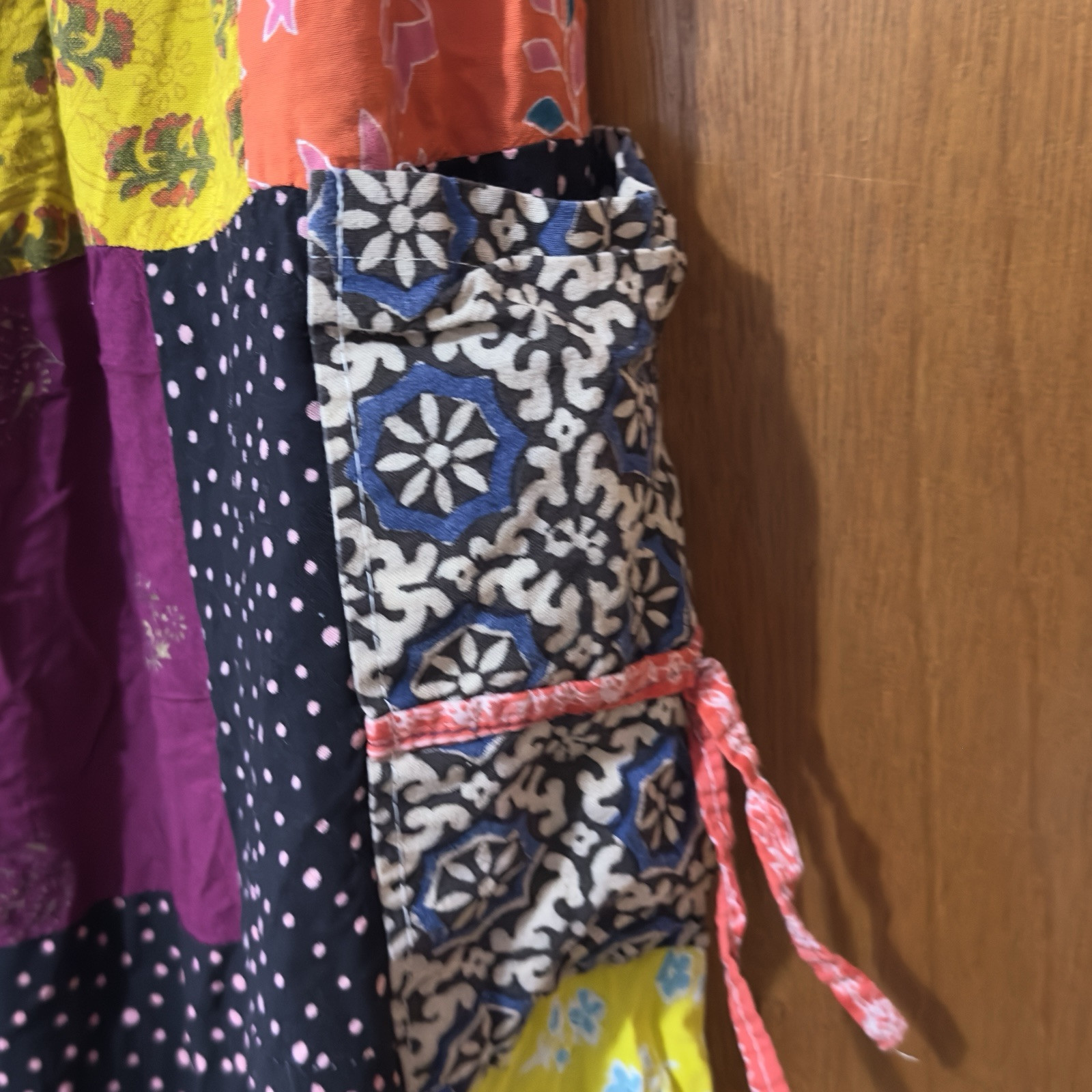 Ashley Taylor Patchwork Pants Harem Style High Wa… - image 5