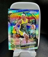 2025 Panini Prizm WNBA #125 Erica Wheeler Silver Prizms - Seattle Storm