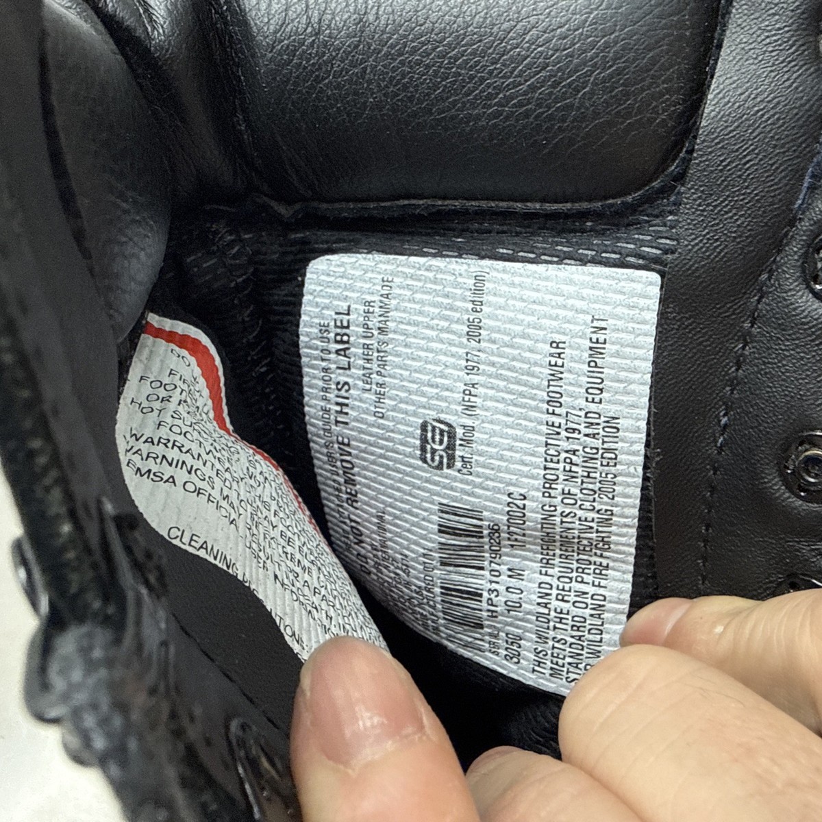 Honeywell pro series 3050B wildland firefighter boots leather sz 10 M NOS Mens Honeywell PRO 3003 NFPA Wildland Firefighter Boots | 8  main image 4