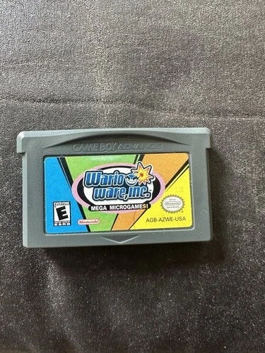 WarioWare, Inc. Mega Microgames (Nintendo Game Boy Advance, 2003) tested