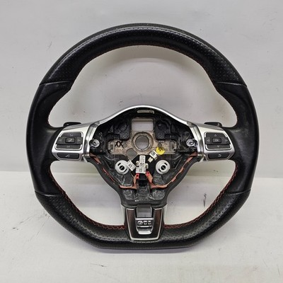 2010-2014 Volkswagen MK6 Golf GTI Driver Steering Wheel w/ Controls OEM