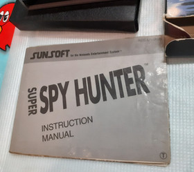 Super Spy Hunter Nintendo Nes Mattel Completo Originale 100% Pal A
