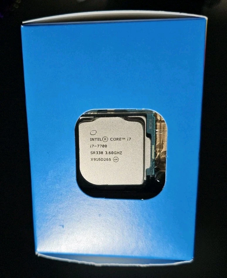 Intel Core I7 7700 Processor (3.60 GHz, 4 Cores, FCLGA1151) - SR338 - Image 2 of 2