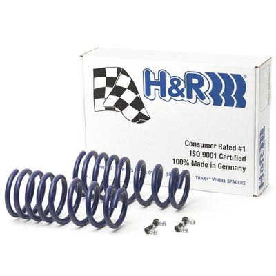 H&R 28817-1 Lowering Front Springs Rear Rods for 14-18 BMW X5 F15 / 14-19 X6 F16