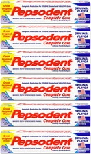 Pepsodent Complete Care Toothpaste Original Flavor 5.5 Oz (Pack of 6)