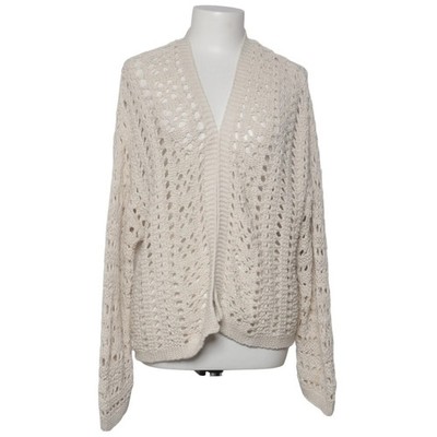 Reserved, Strickjacke, Damen, Größe: L, Beige, Sonstiges, Musterstrick #tAd