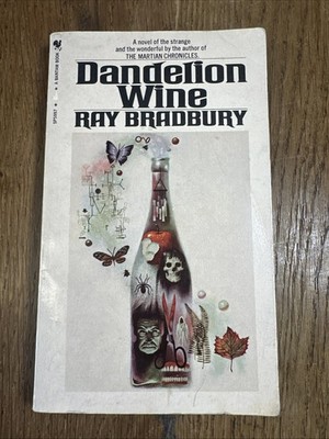 Dandelion Wine by Ray Bradbury 1978 US Bantam PB - Vintage SF - VGC