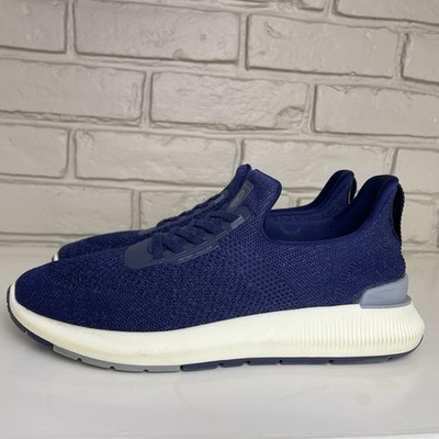 Peter Millar Hyperlight Apollo Men s Blue Knit Comfort Slip On Sneaker Shoes 10