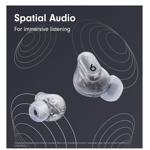 Clear Beats Studio Buds + Pro Buds True Wireless Noise Cancel Translucent Earbud - Bild 4 von 19