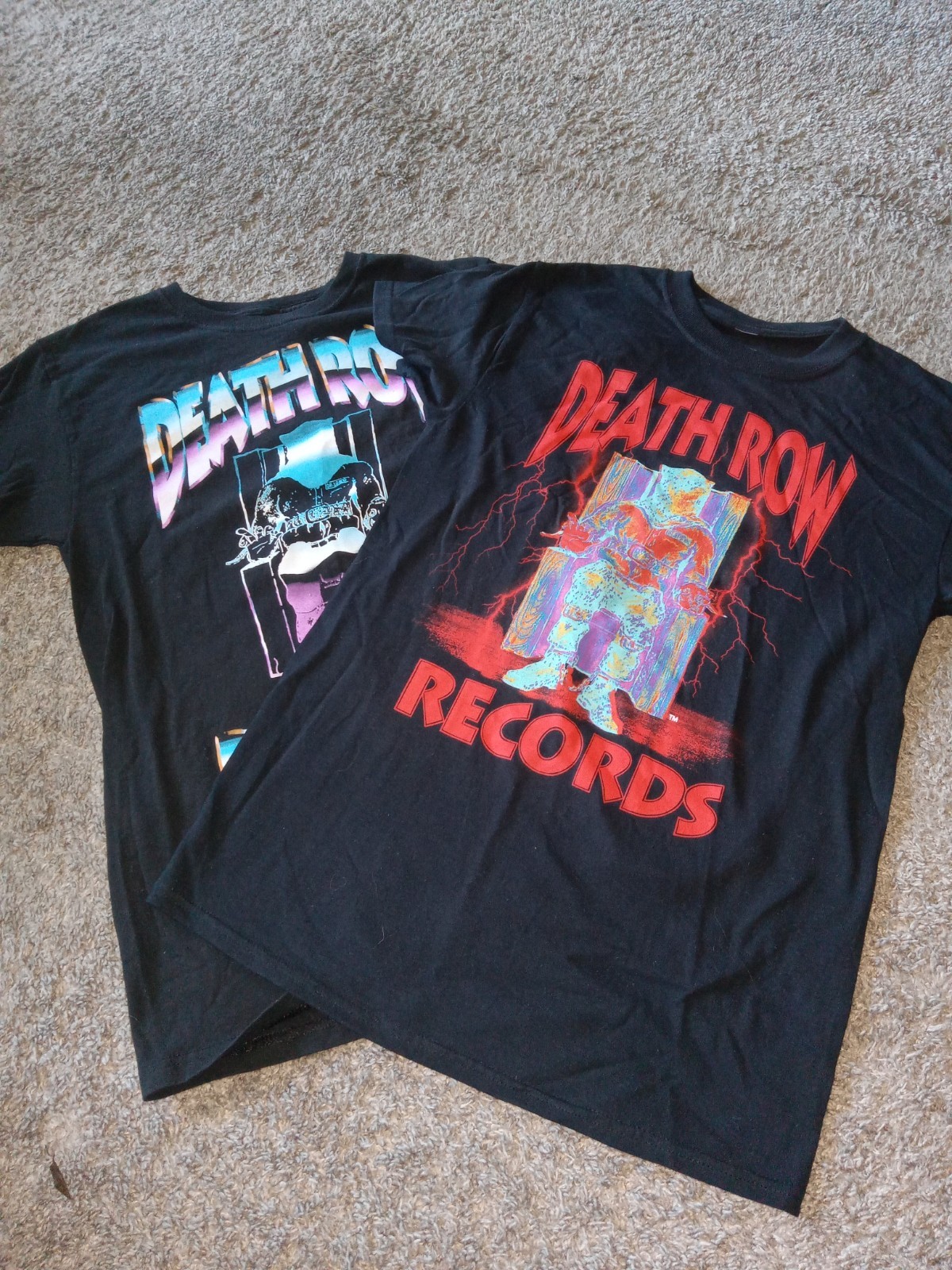 FILA 2 camicie uomo piccole Eath Row Records