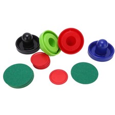 Multicolor Hockey Pushers Pucks Replacement Kit For Fast Action Gaming