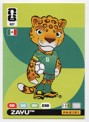 Buy #627. Zavu - Official Mascot Panini Adrenalyn XL FIFA World