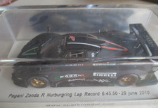 SPARK 1/43 S0198 Pagani Zonda R AMG 2010 Lap Record Nurburgring 2010 Basseng